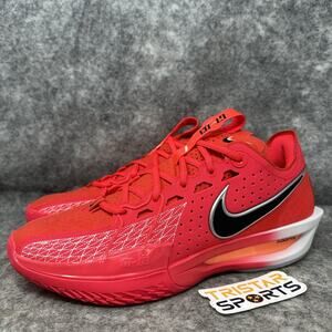 Nike Air Zoom GT Cut 3 Basketball Shoes Mens Sz 11.5 Siren Red Black DV2913-602